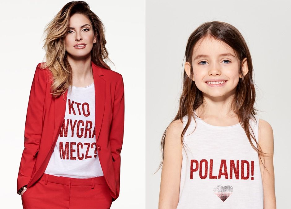 t-shirty dla mamy i córki Mohito - Dominika Grosicka