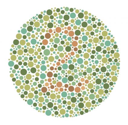 test na daltonizm: liczba 2