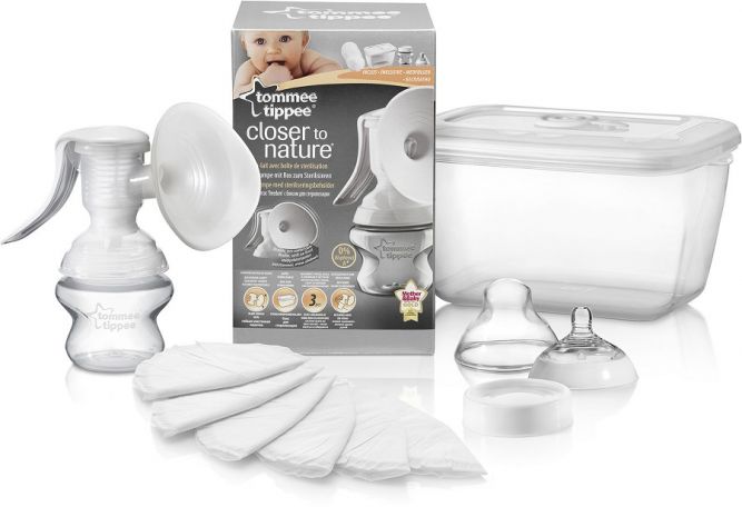 Tommee Tippee Laktator Ręczny z acesoriami