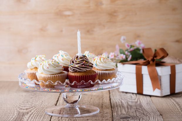 Muffinki zamiast tortu na roczek