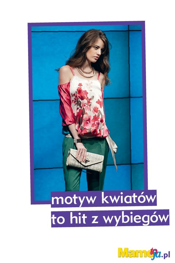 Trendy 2013 kolorowe nadruki