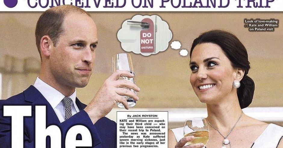Trzecie dziecko Williama i Kate zostało poczęte w Polsce