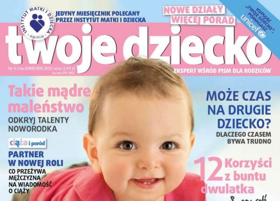 twoje dziecko, okładka