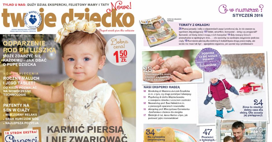 Twoje Dziecko styczeń 2017