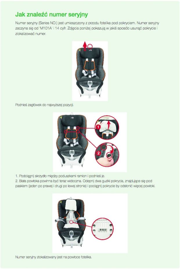 Wada w foteliku DUALFIX