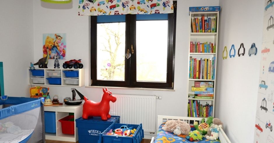 więcej miejsca, porządek, pokój dziecięcy