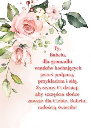 wierszyki na dzień babci - wierszyk 1