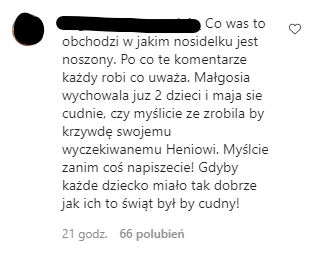 Kłótnie o nosidełko dzidziusia Majdana