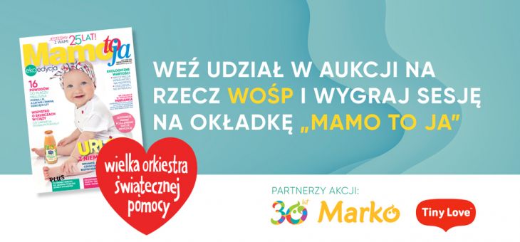 aukcja WOŚP okładka Mamo, To Ja