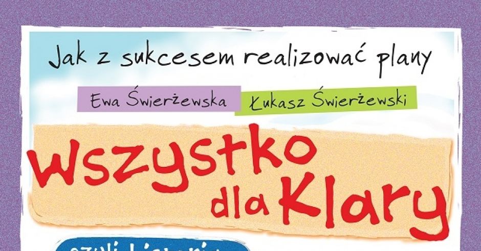 Wszystko dla Klary - okładka