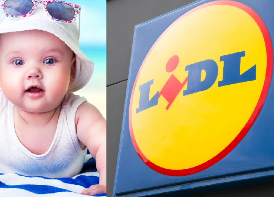 wyprzedaż letnich ubranek w Lidlu