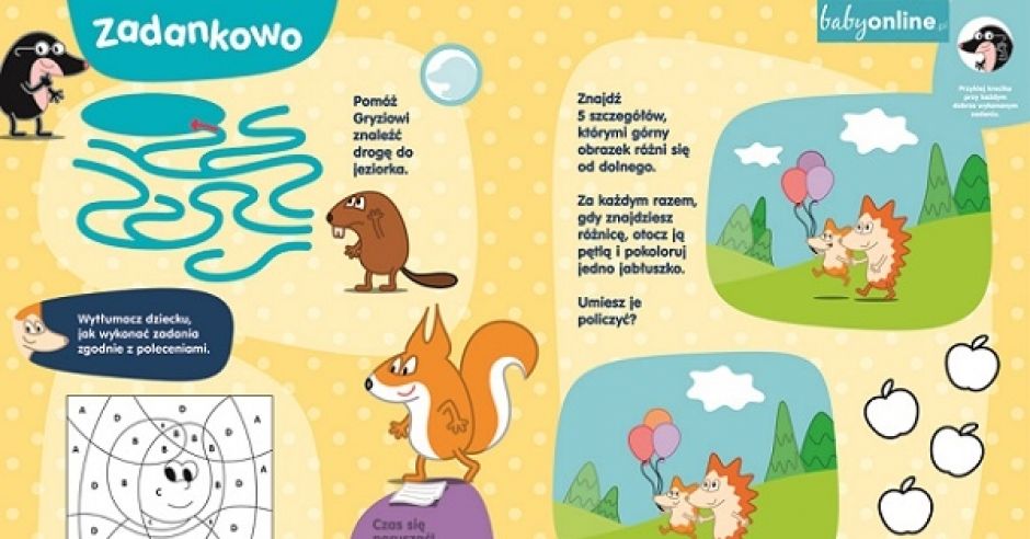 Zagadki dla przedszkolaka z "Klubu Jeżyka"