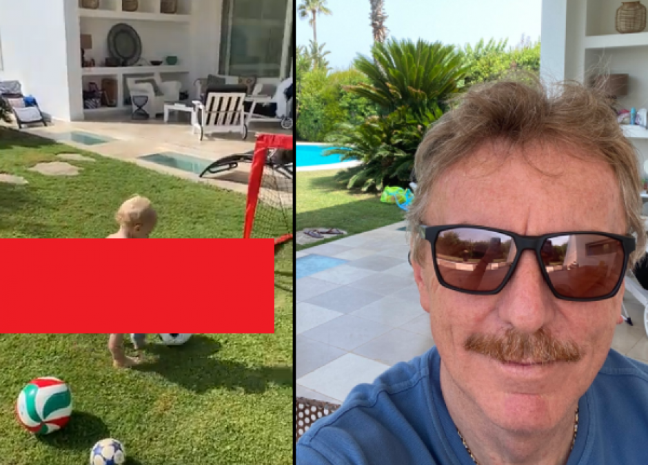 Zbigniew Boniek pokazał nagiego wnuka