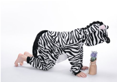 Kigurumi zebra