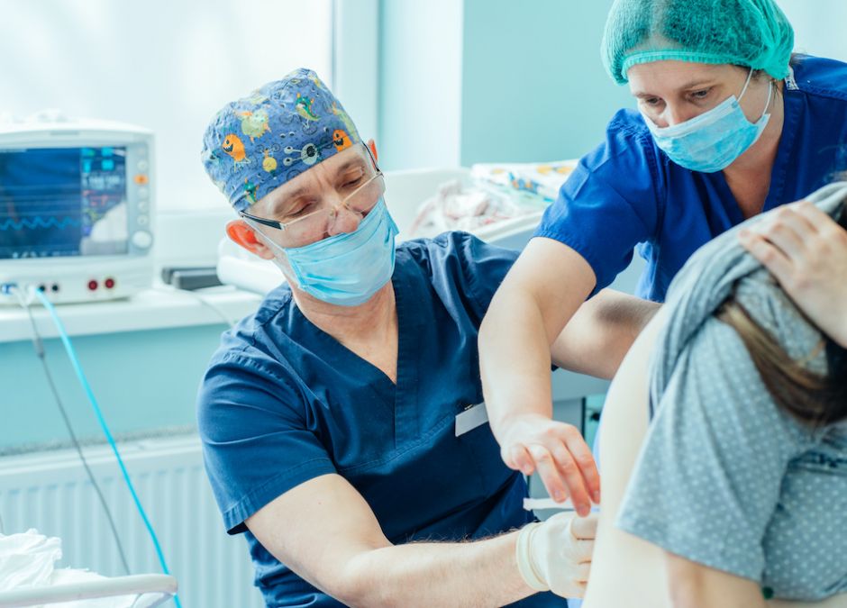 znieczulenie przy porodzie, anestezjolog, szpital