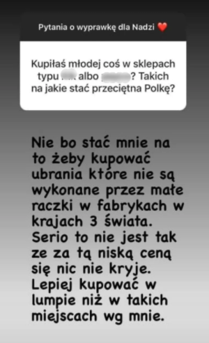 Zofia Zborowska o dyskontach