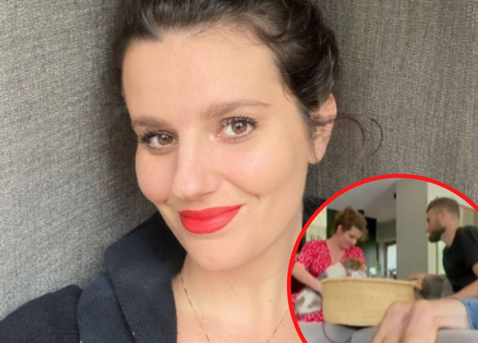Zosia Zborowska przedstawiła córkę Wiesi
