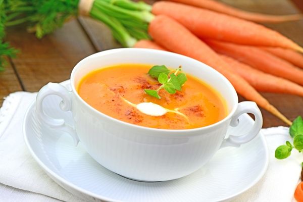 Zupa marchewkowa przepis dla karmiącej mamy